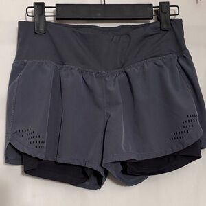Champion Gray Athletic Shorts Lightweight Performance